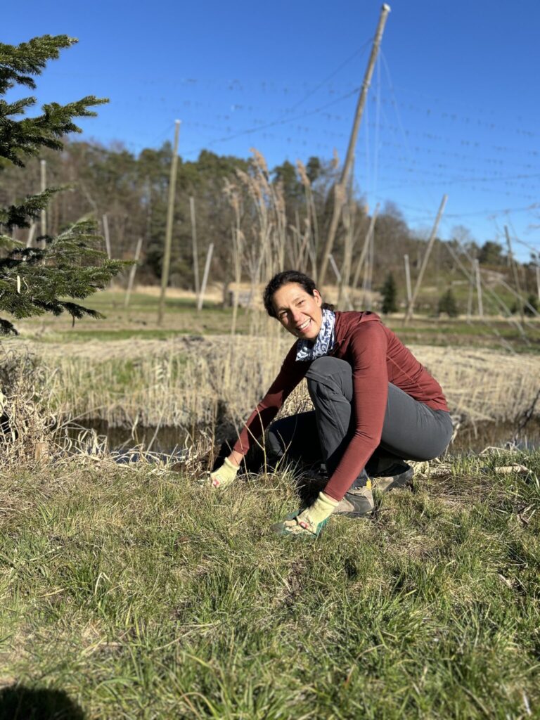 Planting campaign 2025 Sustainability Planting trees Woman planting soil