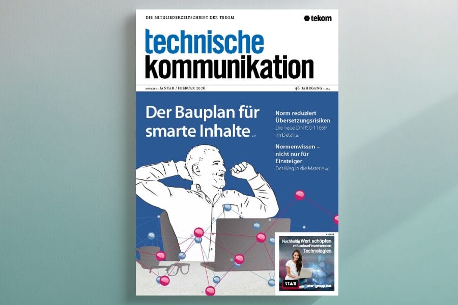 Vorschaubild Publikationen techKomm Magazin 01/26