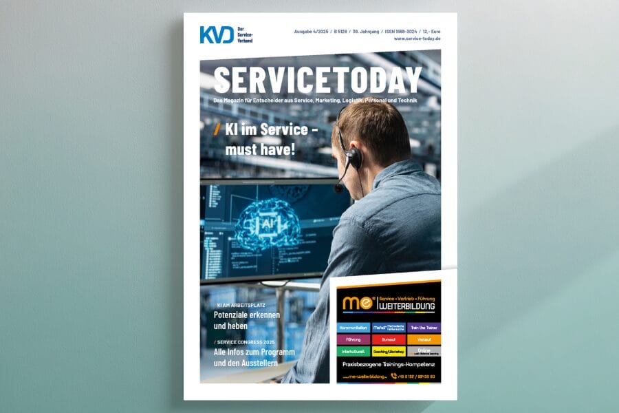 Vorschaubild Publikationen ServiceToday KVD 04/25