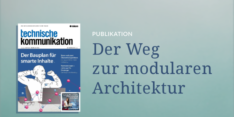 Publikationsbild Der Weg zur modularen Architektur