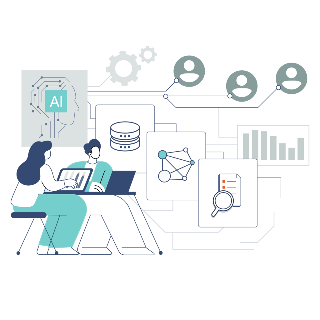 Header image chatbot in customer service