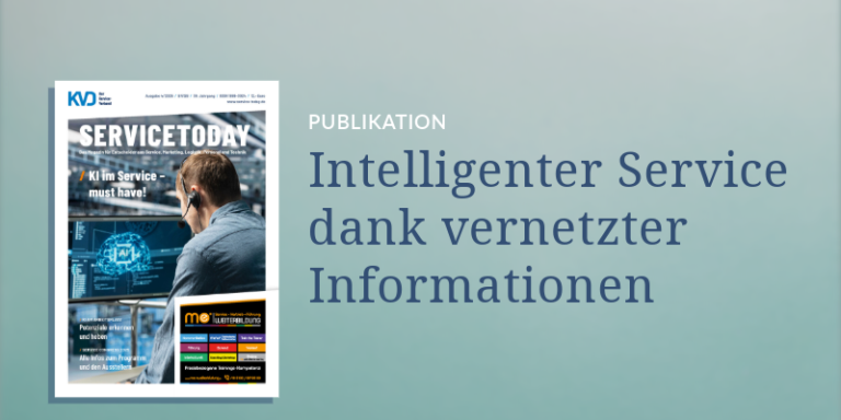 Publikationsbild Intelligenter Service