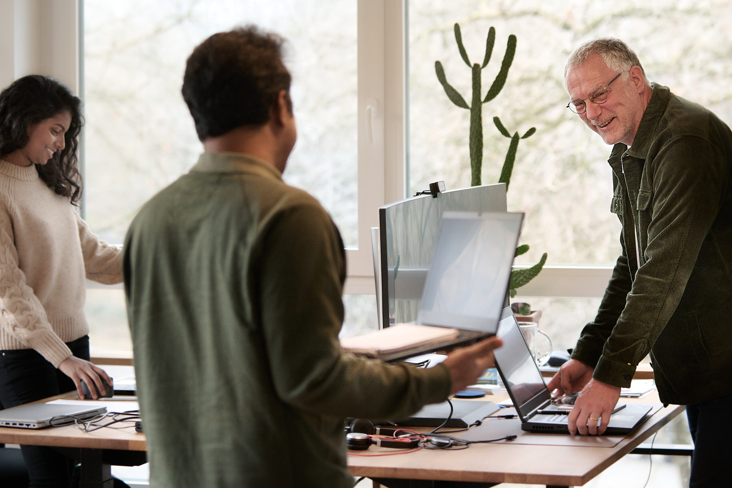 Kollegen bei PANTOPIX