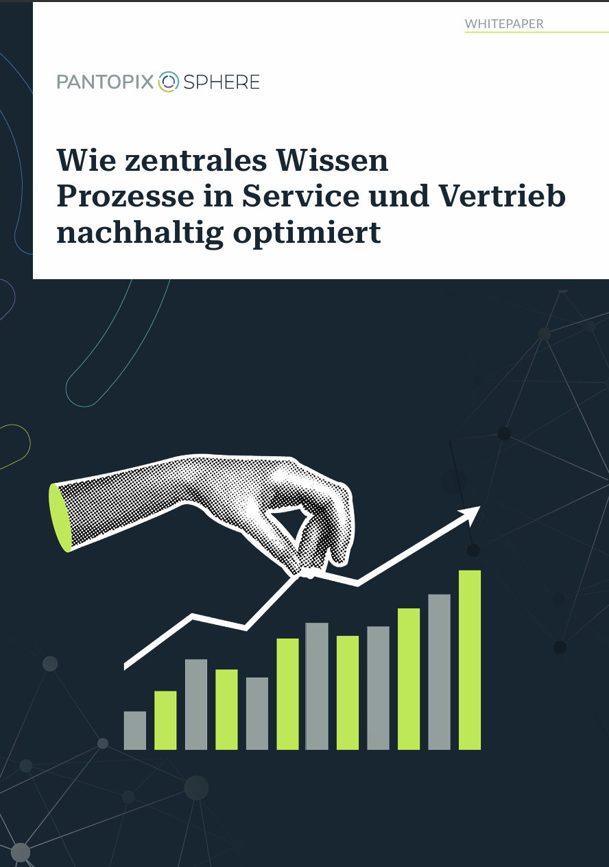Whitepaperbild Wie zentrales Wissen Prozesse in Service und Vertrieb nachhaltig optimiert