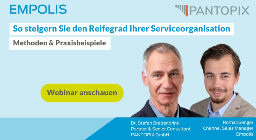 So steigern sie den Reifegrad ihrer Serviceorganisation