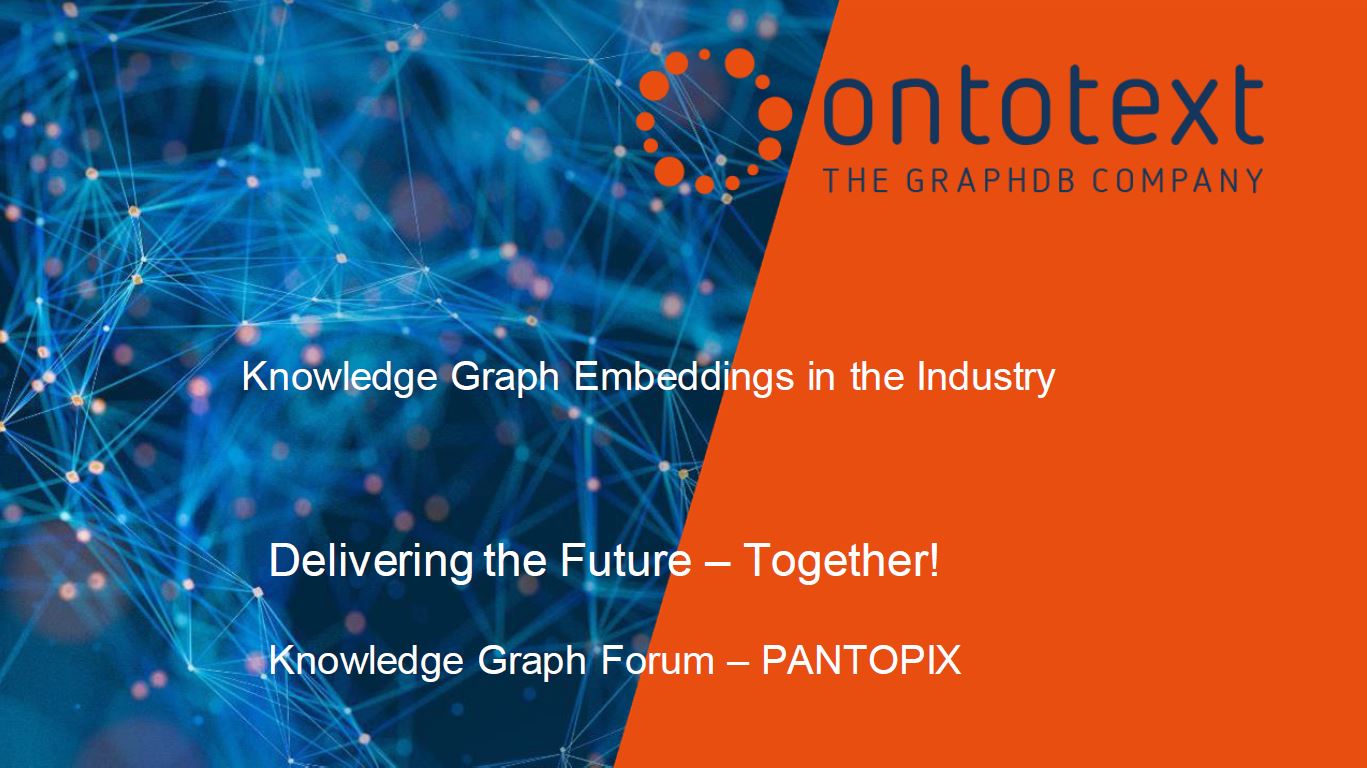 Knowledge Graph Embeddings in the Industry