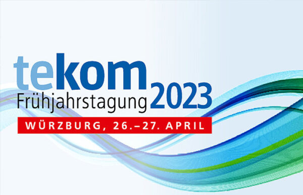 Lecture at the tekom spring conference in Würzburg