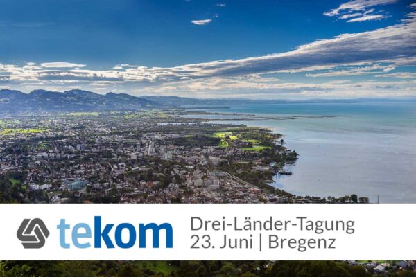 tekom three-country conference in Bregenz