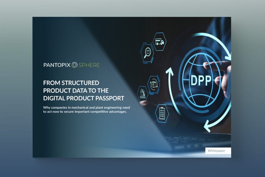 Structured product data for digital product passport