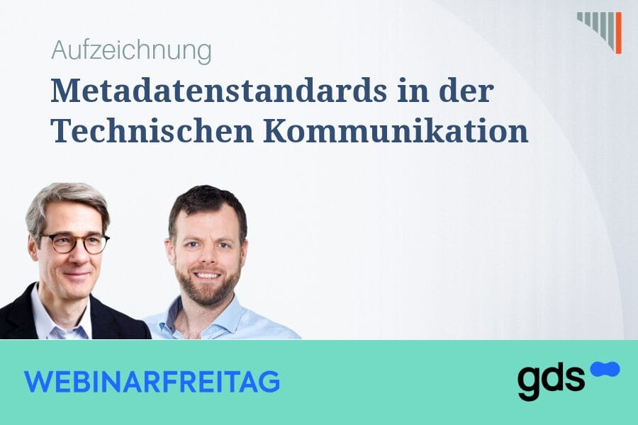 Webinar Metadatenstandards gds und PANTOPIX Aufzeichnung