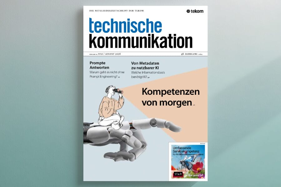 Publikationen Artikel technische Kommunikation 04/26